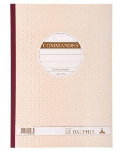 COMMANDE Carnet autocopiant Tripli 1273D Le Dauphin
