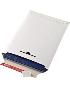 Pochette d'expédition en carton - Blanc - B5+ 215 x 270 mm : COLOMPAC Modèle