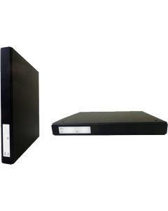 Classeur noir pour document juridique ELVE D550 sans inscription