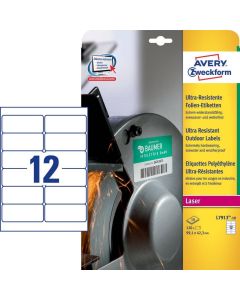 AVERY Étiquettes ultra résistantes 99,1 x 42,3 mm L7913-10
