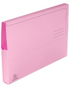 Lot de 50 Chemises à poche - Rose pastel : EXACOMPTA SUPER Visuel