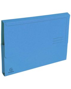 Lot de 50 Chemises à poche en carte recyclée - Bleu : EXACOMPTA Forever Visuel 