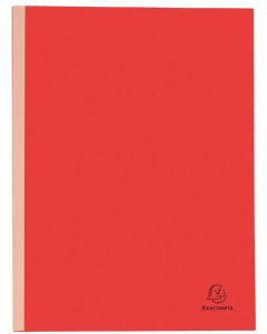 EXACOMPTA : Chemises à soufflet dos toilé - Rouge (Papier recyclé)