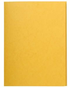 Chemise en carte lustrée à 3 rabats - Jaune : EXACOMPTA Image