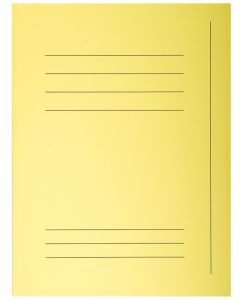 EXACOMPTA  Chemises imprimées à 3 rabats - Jaune (Classement)