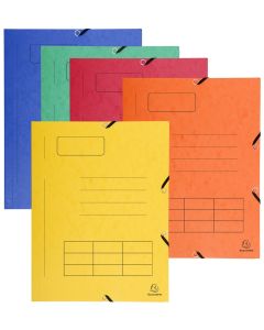 Chemise imprimée à élastiques - Couleurs assorties : EXACOMPTA Modèle