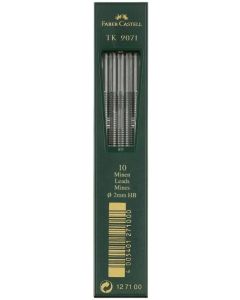 Lot de 10 mines de rechange TK 9071 - HB : FABER CASTELL Visuel