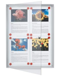 NOBO : Vitrine d'intérieur PACIFIC extra plate - 280 x 370 mm 1901797