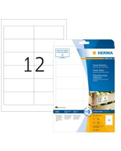 HERMA etiquettes blanches résistantes aux intempéries 97 x 42,3 mm 10907
