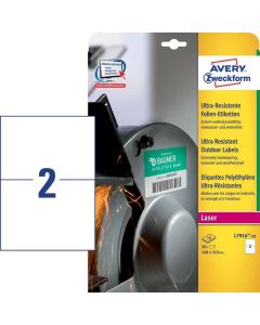 AVERY Étiquettes ultra résistantes 210 x 148 mm L7916-10