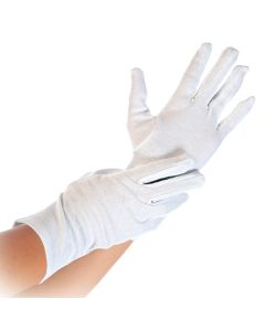 Gants en coton - Blanc Taille XL : HYGOSTAR Visuel