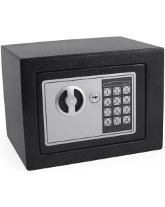 Mini Coffre-fort Serrure à code - 6 L - Noir PAVO