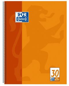 Photo OXFORD : Cahier à spirale - 160 pages unies A4+ 100050359