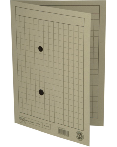 Photo Chemise quadrillée A4 pour dossier de correspondance - Gris - ELBA 61435461 Image