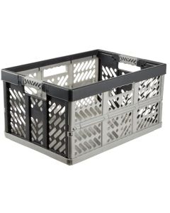 Photo Caisse de rangement pliante - 45 litres - Gris / Anthracite KEEEPER Ben
