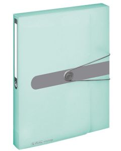 Photo Chemise à élastique A4 - 400 feuilles - Menthe Translucide HERLITZ Easy Orga