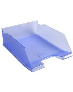 Photo Corbeille à courrier Combo Maxi - Bleu translucide EXACOMPTA Image