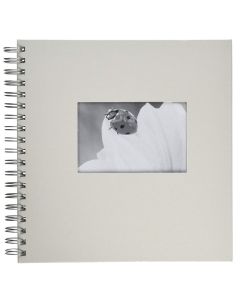 Photo PAGNA 12156-02 : Album photos à spirales Passe partout - Blanc - 240 x 250 mm