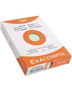 Photo Fiches Bristol quadrillées - 105 x 148 mm - Assortiment EXACOMPTA Image