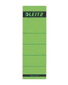 Photo Etiquettes Dos de classeur - 61 x 192 mm - Vert : LEITZ Lot de 10 - 1642-00-55