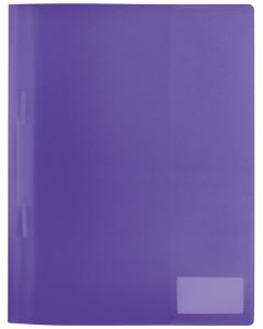 Photo Chemise à lamelles A4 en PP translucide - Violet HERMA