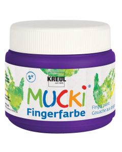 Photo Peinture aux doigts MUCKI - 150 ml - Violet KREUL 23107