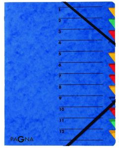 Photo 24131-02   Pagna : Trieur à élastiques 12 compartiments - Bleu