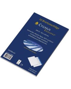 Photo Enveloppes autocollantes sans fenêtre - 162 x 229 mm : MAIL MEDIA Cygnus Excellence Lot de 10 (256600)