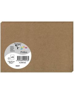 Photo POLLEN Carte en papier Kraft - 110 x 155 mm