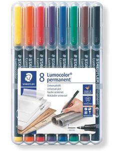 Photo STAEDTLER Feutre marqueurs permanents Lumocolor pour rétroprojecteur - 313 S