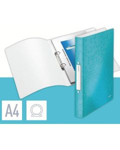 Photo Classeur souple à 2 anneaux - Dos de 32 mm - Menthe LEITZ WOW