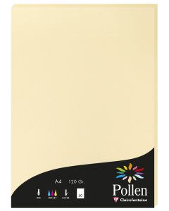 Photo Feuille de couleur Chamois 210 x 297 mm A4 POLLEN 4296C