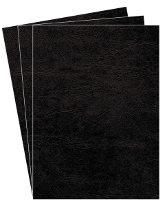 Photo Couverture pour reliure de présentation A4  (FELLOWES 5370405 carton)