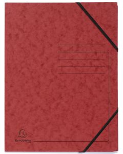 Photo Chemise imprimée à élastiques - Sans rabat - Rouge EXACOMPTA Image