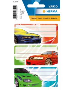 Photo HERMA : Lot de 9 étiquettes pour livres - Tuning - 5599