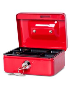 Photo Caissette à monnaie avec Tirelire - Rouge MAUL