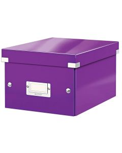 Photo Boite de rangement WOW - Format A5 - Violet LEITZ 6043-00-62 Coffret petit format