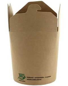 Photo Boîte à snack - 82 x 70 x 98 mm PAP STAR Pure