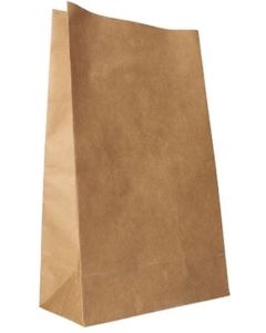 Photo Sac en papier à fond plat - 360 x 220 x 110 mm - Brun PAP STAR