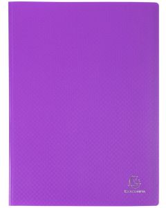 Photo Protège-documents de 100 vues - Violet EXACOMPTA Opaque Image