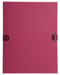 Photo EXACOMPTA 724E : Chemises toilées à sangle - Bordeaux