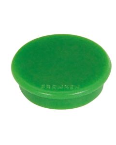 Photo Lot de 10 Aimants ronds - 32 mm - Vert : FRANKEN