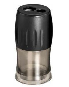 Photo Taille-crayons 2 trous - Plastique recyclé - Noir WONDAY Taill'Liberty 