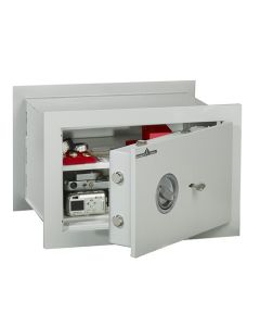 Photo HARTMANN Mural 30 Coffre fort à emmurer - Serrure à clé A2P - 27 L (Livraison gratuite)