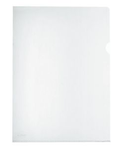 Photo Lot de 10 Pochettes à coins A4 - PP Transparent 0,11 : HERLITZ 5924105 