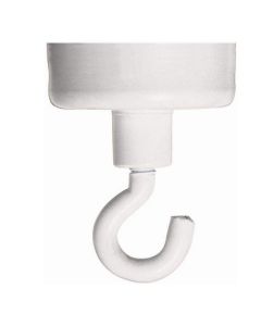 photo Aimant à crochet - 37 mm - Blanc : FRANKEN