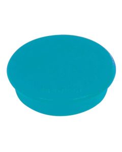 Photo Lot de 10 Aimants ronds - 32 mm - Bleu clair : FRANKEN