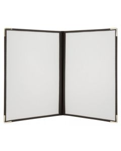 Photo Protège-menu transparent A4 - Pour 4 visuels SECURIT Crystal