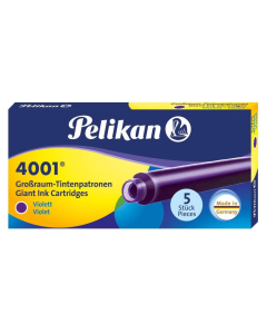 Photo PELIKAN : Boite de  grandes cartouches d'encre - Violet 310664