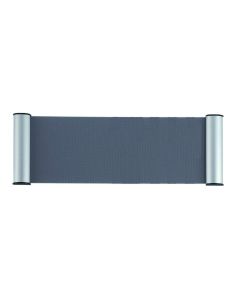 Photo Plaque de porte 180 x 60 mm - Argent : FRANKEN BS0601